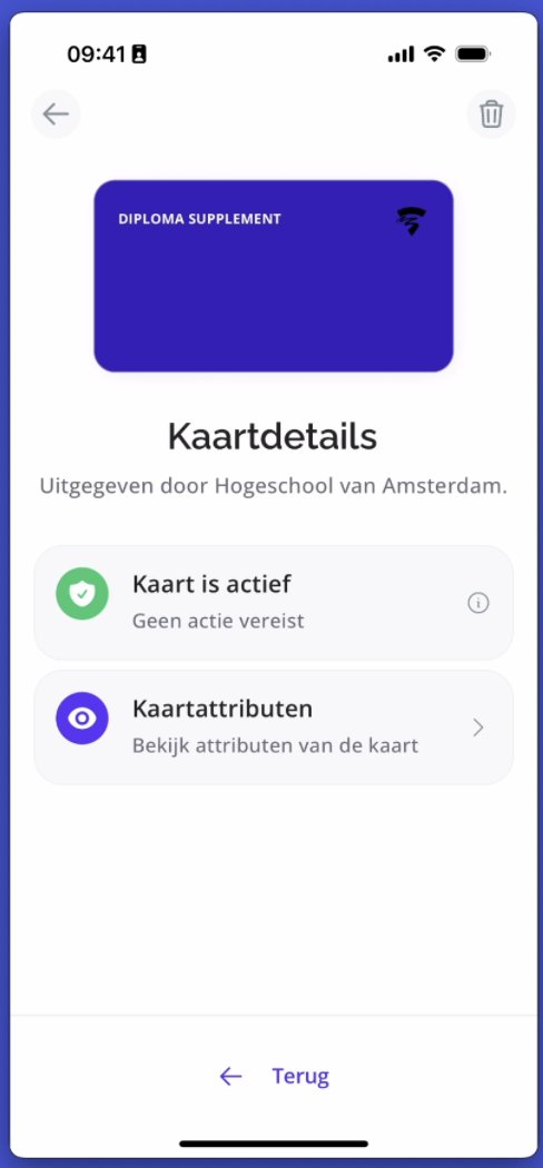 Kaartdetails diplomasupplement